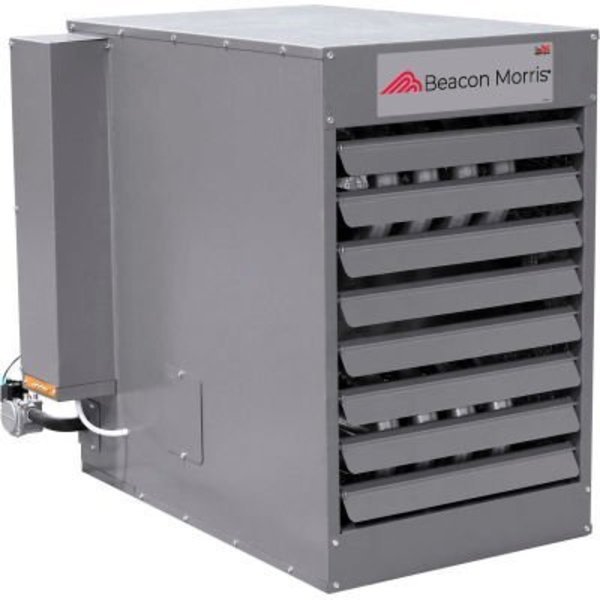 Beacon/MorrisÂ Natural Gas-Fired Unit Heater, 175000 BTU, Beacon/Morris A Mestek Co., Mfr#: 11BXF175N